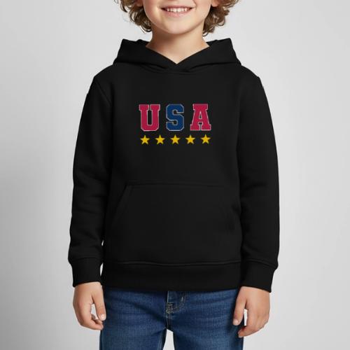 USA Varsity Stars - Kids‘ Premium Hoodie