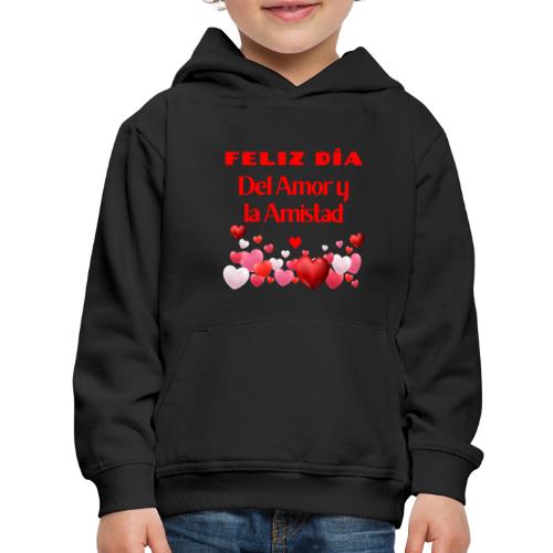 Design Happy Day of Love and Friendship, February. - Kids‘ Premium Hoodie