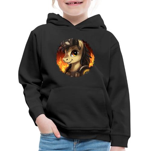 Firefighter pony - Kids‘ Premium Hoodie