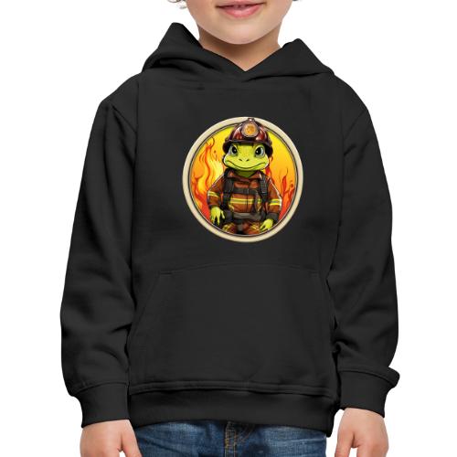 Frog Firefighter - Kids‘ Premium Hoodie