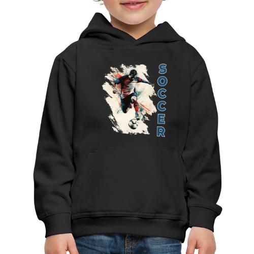 Soccer Power Move - Kids‘ Premium Hoodie