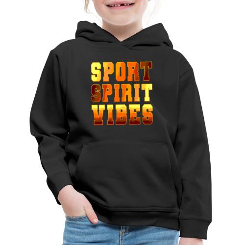 Sport Spirit Vibes Gradient - Kids‘ Premium Hoodie