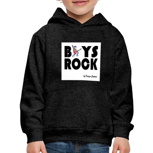 BOYS ROCK BLACK - Kids‘ Premium Hoodie