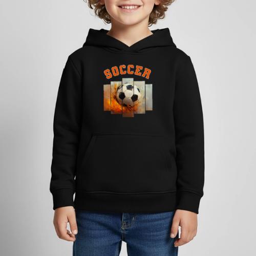 Soccer Iconic Touch - Kids‘ Premium Hoodie