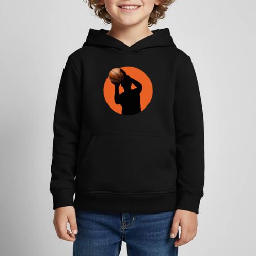 Basketball: Focused Precision - Kids‘ Premium Hoodie