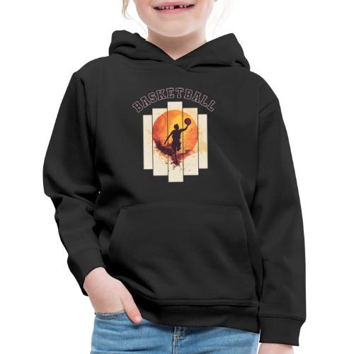 Basketball again and again - Kids‘ Premium Hoodie