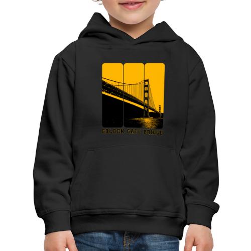 Golden Gate Bold Icon - Kids‘ Premium Hoodie