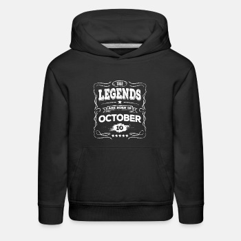 True legends are born in October - Kids Hoodie
