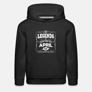 True legends are born in April - Kids Hoodie