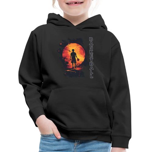 Basketball Blaze - Kids‘ Premium Hoodie