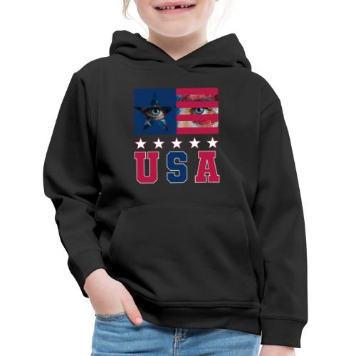 Stars and Vision USA - Kids‘ Premium Hoodie
