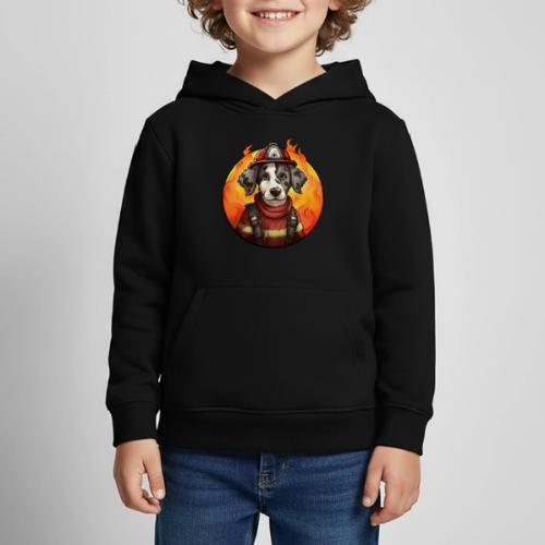 Dog Firefighter - Kids‘ Premium Hoodie