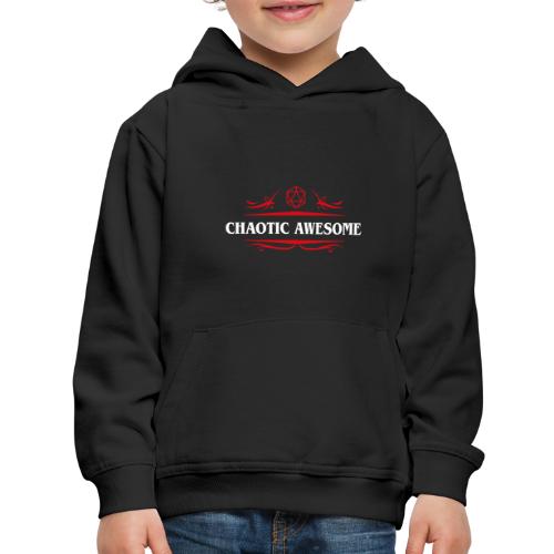 Chaotic Awesome Alignment - Kids‘ Premium Hoodie