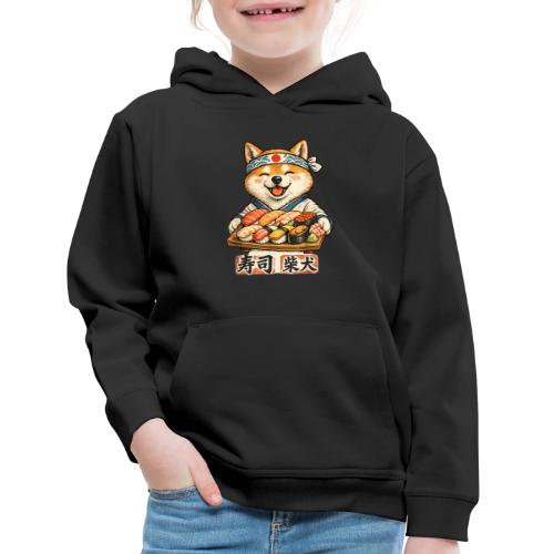 Funny Shiba Inu Sushi Kawaii Dog Tee - Kids‘ Premium Hoodie