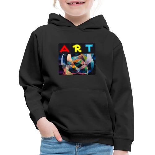Art of Stripes and Shades - Kids‘ Premium Hoodie