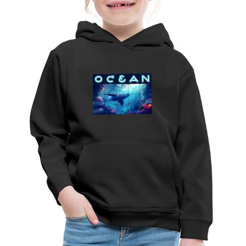 Ocean: Whale’s Path - Kids‘ Premium Hoodie