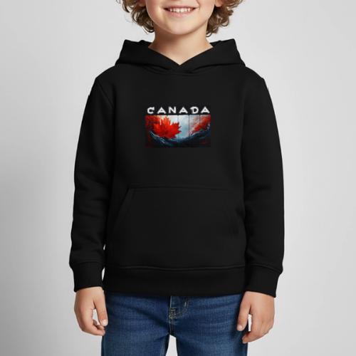 Canada Icon in Color - Kids‘ Premium Hoodie