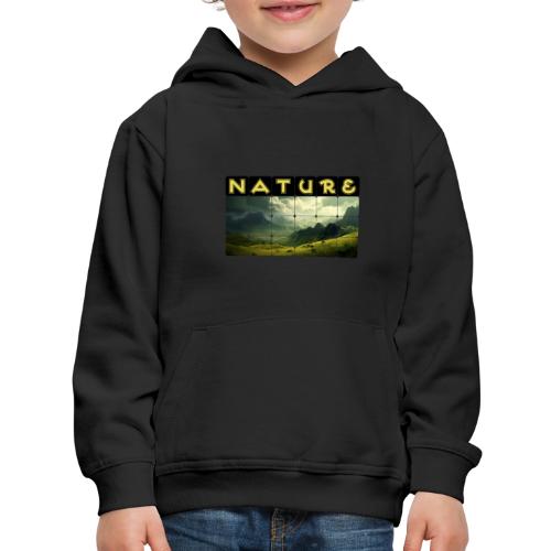 Nature: Verdant Peaks - Kids‘ Premium Hoodie