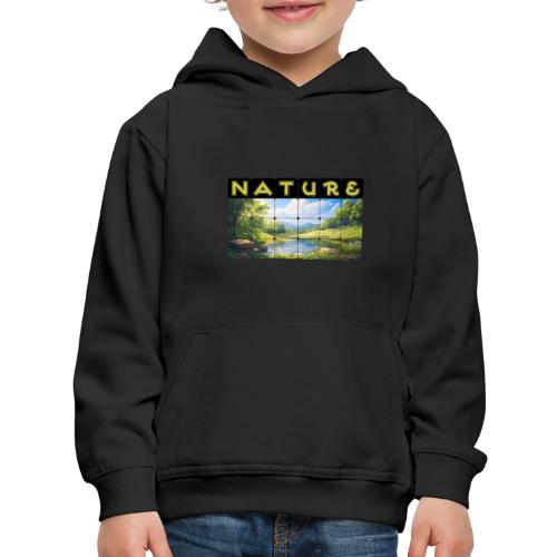 Nature: Springtime Serenity - Kids‘ Premium Hoodie