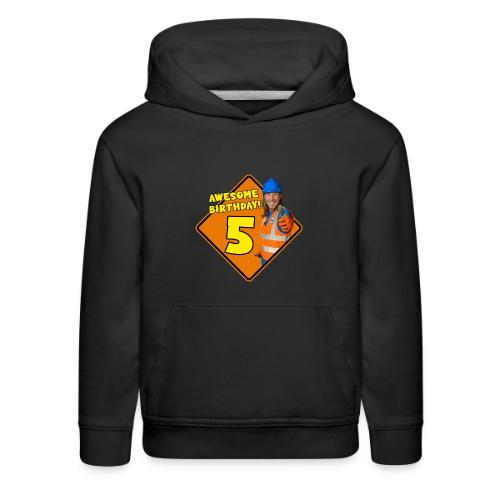 Handyman Hal Birthday Shirt - 5 Years Old - Kids‘ Premium Hoodie