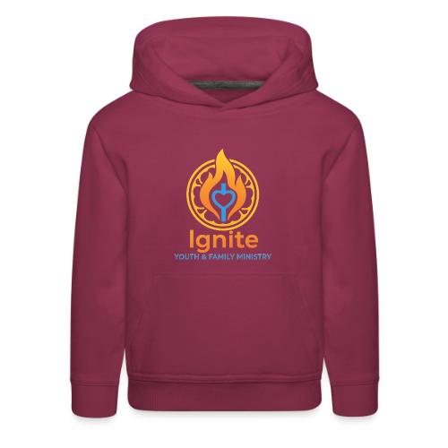 Ignite Youth and Family Logo - Kids‘ Premium Hoodie