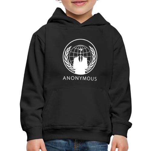 Anonymous 1 - White - Kids‘ Premium Hoodie