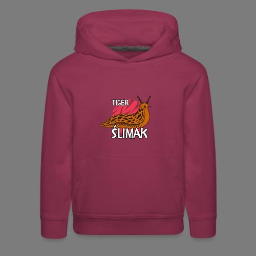 Tiger Ślimak Funny Polish Meme Animal Hybrid - Kids‘ Premium Hoodie