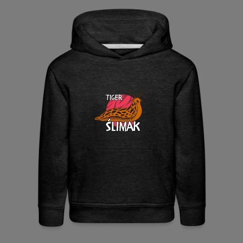 Tiger Ślimak Funny Polish Meme Animal Hybrid - Kids‘ Premium Hoodie