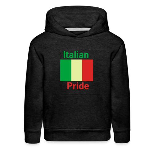 Italian Pride Flag - Kids‘ Premium Hoodie