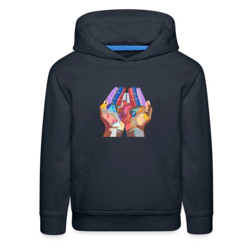 Heart in hand - Kids‘ Premium Hoodie