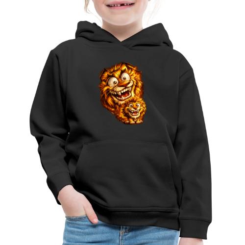 Crazy Double Lion Streetwear - Kids‘ Premium Hoodie