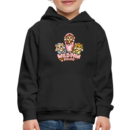 Wild Paw Squad Cute Animal Friends - Kids‘ Premium Hoodie