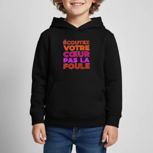 Heart first - Kids‘ Premium Hoodie
