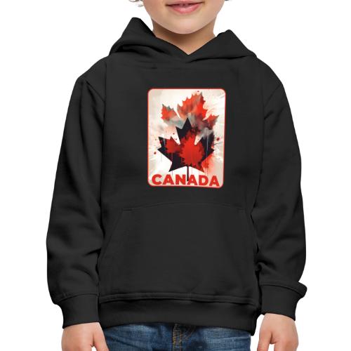 Canada Inked Leaf - Kids‘ Premium Hoodie
