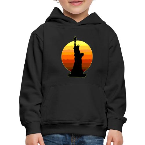 USA: Golden Horizon Liberty - Kids‘ Premium Hoodie