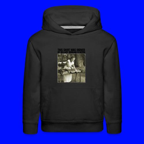 Ironed By Hillary - Kids‘ Premium Hoodie