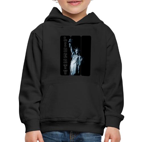 USA: Vertical Liberty - Kids‘ Premium Hoodie