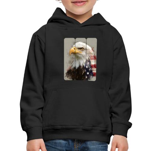 USA: Eagle of the Free - Kids‘ Premium Hoodie