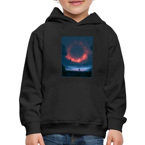 Supernova Reflection Space Scene - Kids‘ Premium Hoodie
