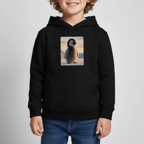 Cute Penguin Chick Sunrise Design - Kids‘ Premium Hoodie