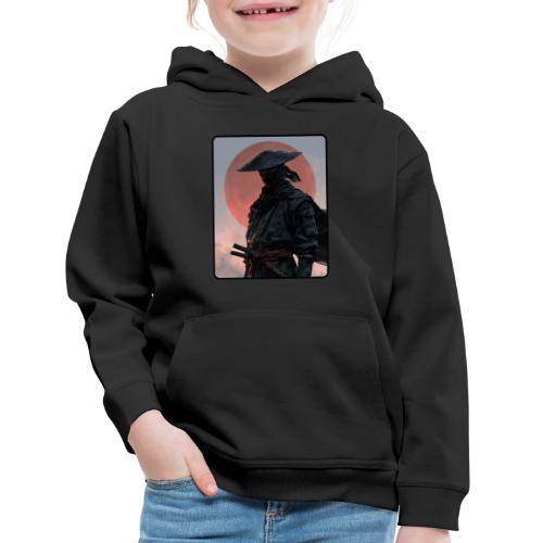 Ninja Warrior Under the Red Sun - Kids‘ Premium Hoodie