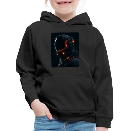 Futuristic Astronaut Helmet - Kids‘ Premium Hoodie