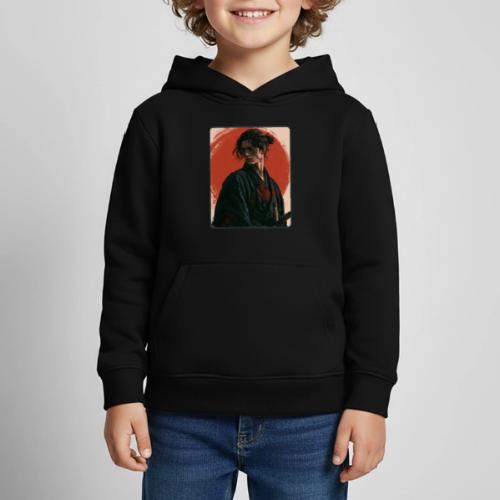Samurai Beneath the Red Sun - Kids‘ Premium Hoodie