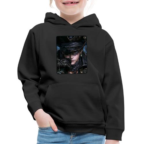 Dark Anime Pirate Warrior - Kids‘ Premium Hoodie