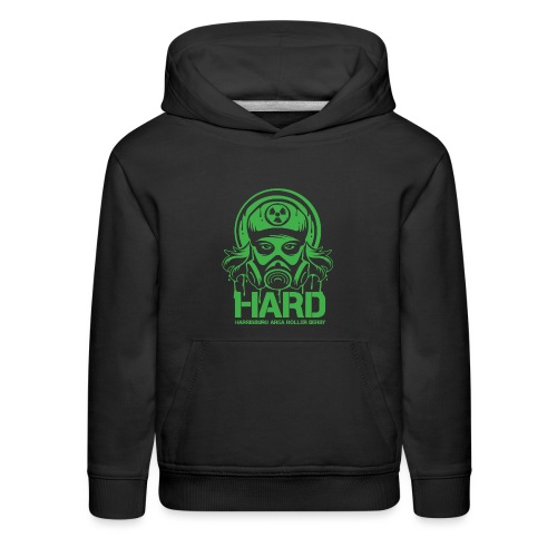 HARD Logo - For Dark Colors - Kids‘ Premium Hoodie