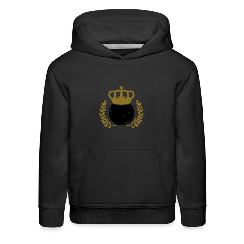 bowling king and queen - Kids‘ Premium Hoodie