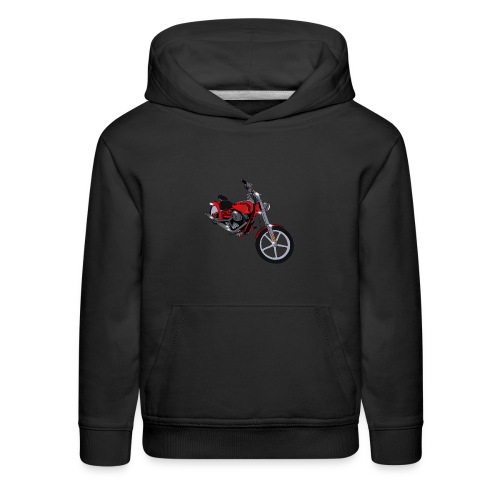 Motorcycle red - Kids‘ Premium Hoodie