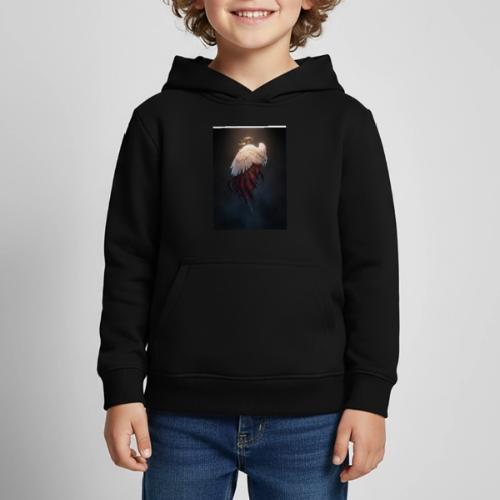 Angel vs Demon Wings Dark Aesthetic Gothic T-Shirt - Kids‘ Premium Hoodie