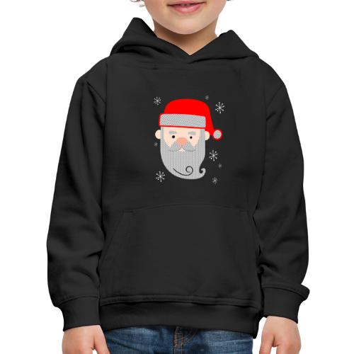 Santa Claus Texture - Kids‘ Premium Hoodie
