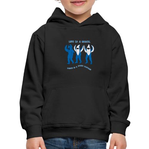 Dancing Sharks, Life Is a Beach - Kids‘ Premium Hoodie